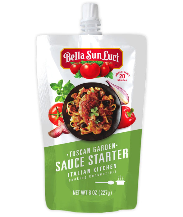 BELLA SUN LUCI: Tuscan Garden Sauce Starter, 8 oz