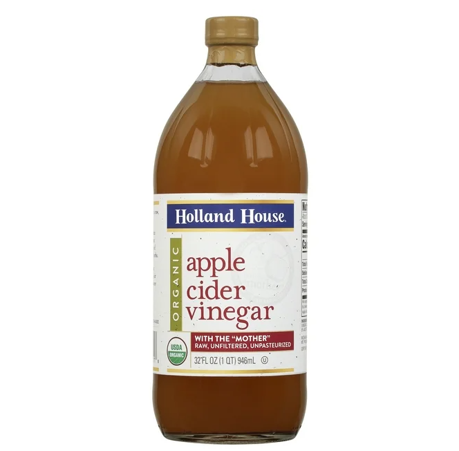 HOLLAND HOUSE: Organic Apple Cider Vinegar, 32 oz
