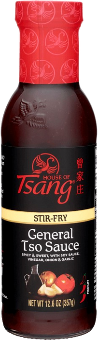 HOUSE OF TSANG: General Tso Stir Fry Sauce, 12.6 oz