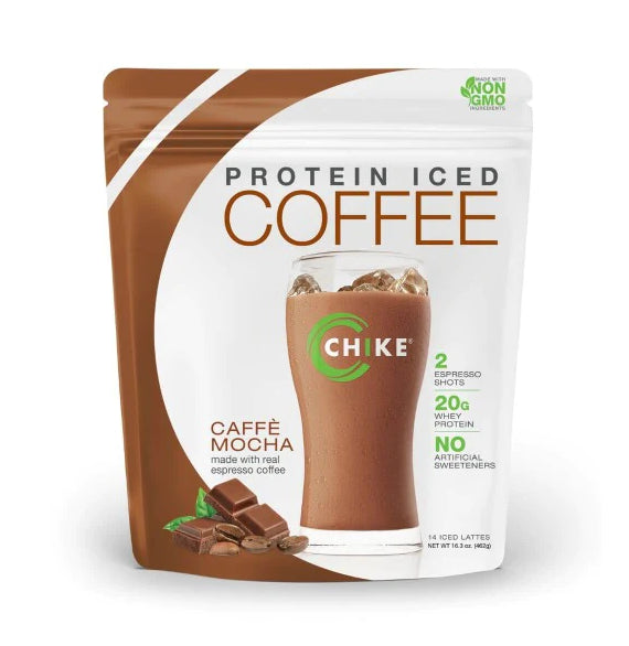 CHIKE: Protein Iced Coffee Caffe Mocha, 16.3 oz