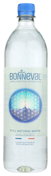 BONNEVAL: Still Natural Mineral Water Bottle, 33.8 fo