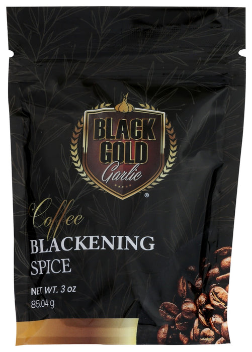 BLACK GOLD GARLIC: Coffee Blackening Spice, 3 oz