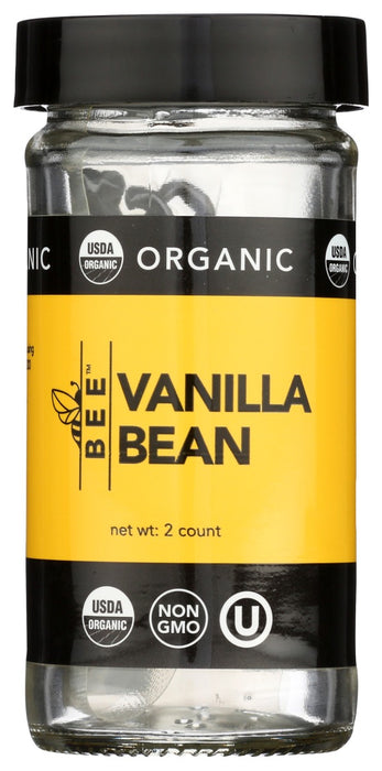 BEESPICES: Organic Vanilla Bean, 2 pc