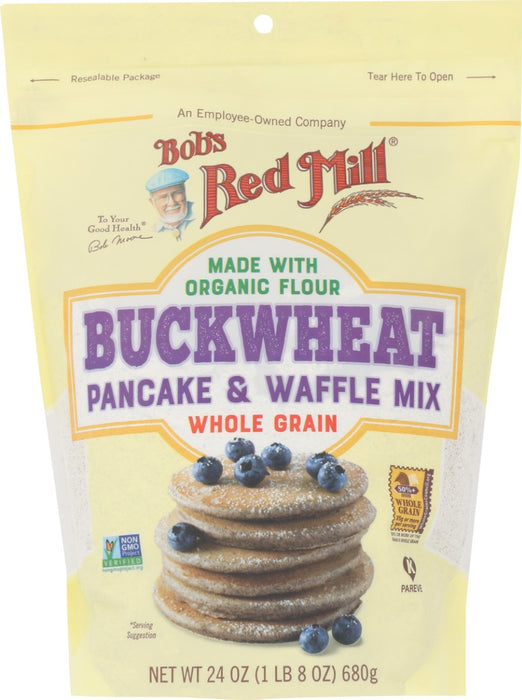BOBS RED MILL: Buckwheat Pancake and Waffle Mix, 24 oz