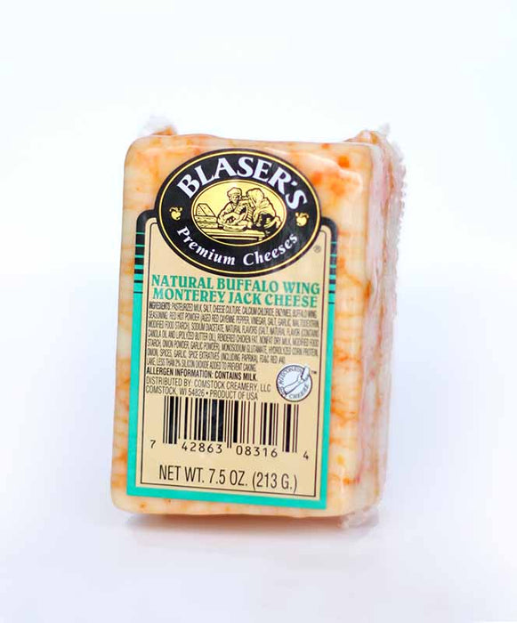 BLASERS: Buffalo Wing Monterey Jack Cheese, 7.5 oz