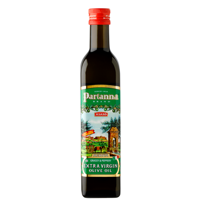PARTANNA: Extra Virgin Olive Oil Medium, 500 ml