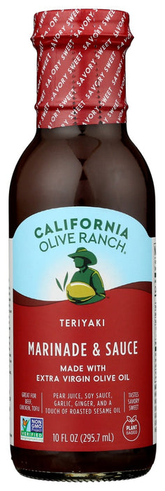 CALIFORNIA OLIVE RANCH: Teriyaki Marinade Sauce, 10 fo