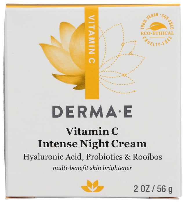 DERMA E: Vitamin C Intense Night Cream, 2 oz