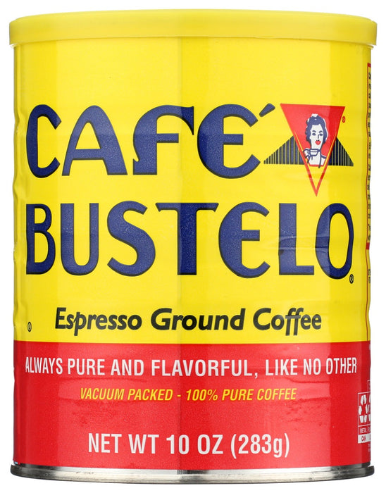 CAFE BUSTELO: Ground Espresso Coffee Can, 10 oz