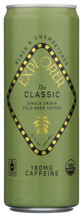 EXPLORER COLD BREW: The Classic Cold Brew Coffee, 12 fo