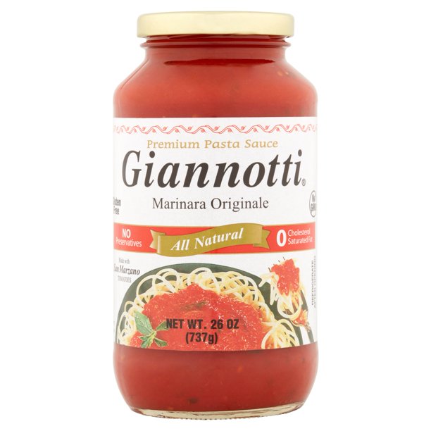 GIANNOTTI: Sauce Marinara Orgnl, 26 oz