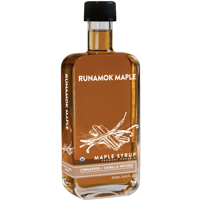 RUNAMOK MAPLE: Syrup Maple Cinn Vanilla, 8.45 fo