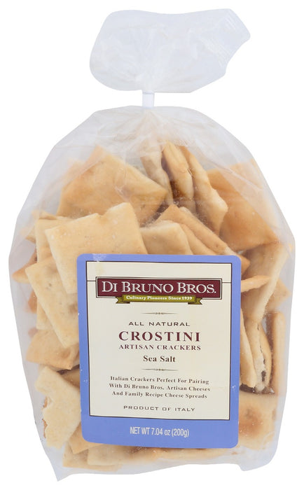DIBRUNO: Sea Salt Crostini Crackers, 7.04 oz