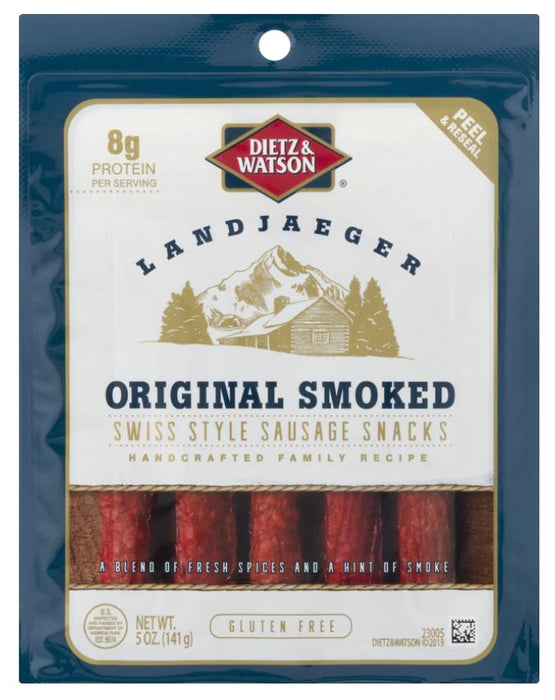 DIETZ AND WATSON: Original Smoked Landjaeger, 5 oz