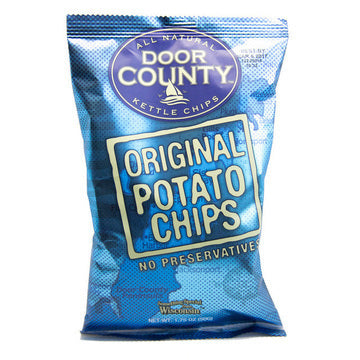 DOOR COUNTY POTATO CHIPS: Original Potato Chip, 1 oz