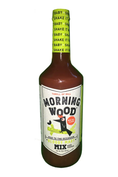 MORNING WOOD: Bloody Mary Spicy Dill Mix, 32 fo