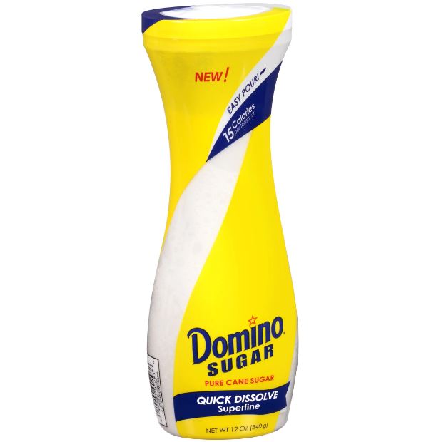 DOMINO: Quick Dissolve Superfine Sugar, 12 oz