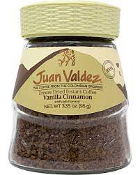 JUAN VALDEZ: Coffee Instant Vani Cinn, 3.4 oz