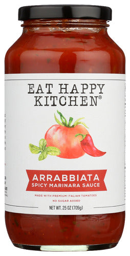 EAT HAPPY KITCHEN: Spicy Arrabbiata Sauce, 25 oz