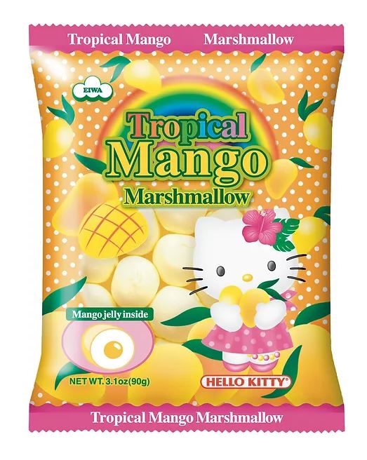 EIWA: Tropical Mango Marshmallow Hello Kitty, 3.1 oz