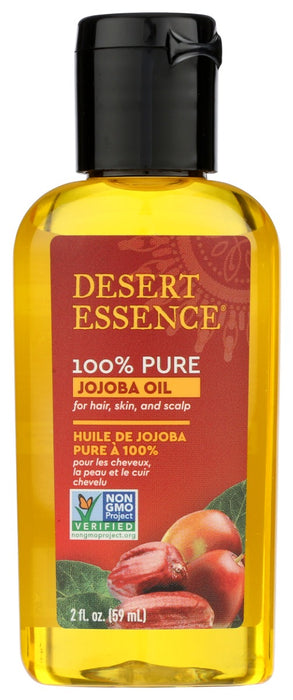 DESERT ESSENCE: 100% Pure Jojoba Oil, 2 fo