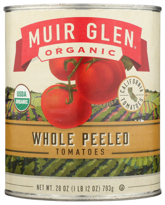 MUIR GLEN: Whole Peeled Tomatoes, 28 oz