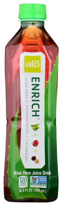 ALO: Enrich Aloe Vera Juice Drink, 16.9 fo