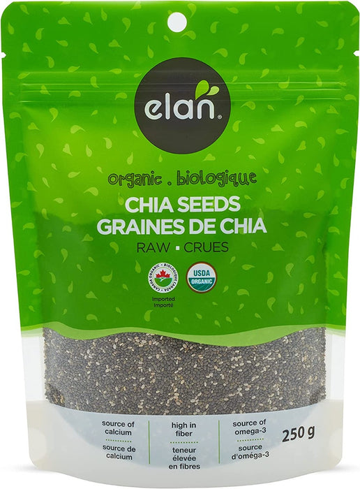ELAN: Organic Raw Chia, 8.8 oz