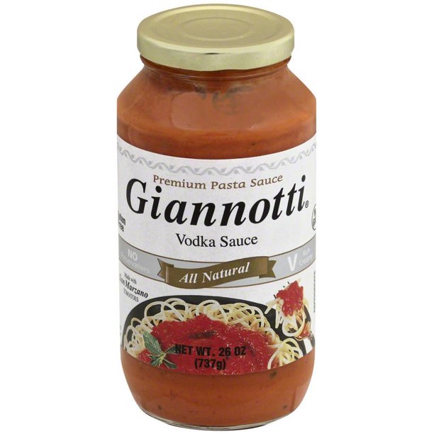 GIANNOTTI: Sauce Vodka, 26 oz