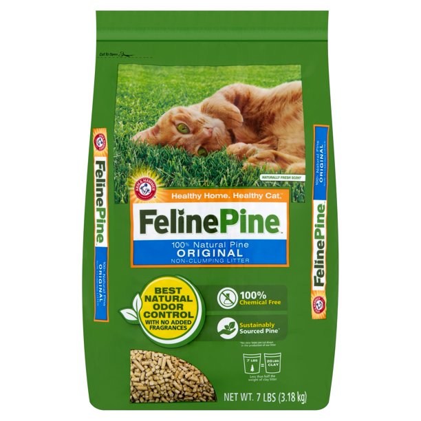 FELINE PINE: Non Clamping Litter, 7 lb