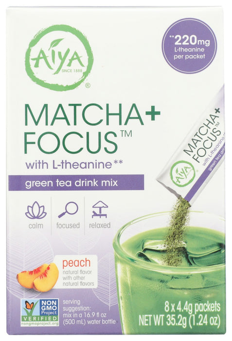 AIYA: Matcha Plus Focus Tea, 1.24 oz