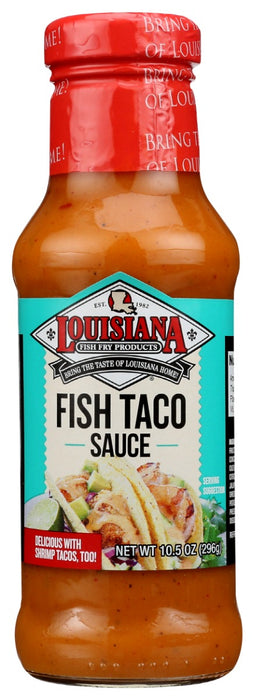 LOUISIANA FISH FRY: Fish Taco Sauce, 10.5 oz