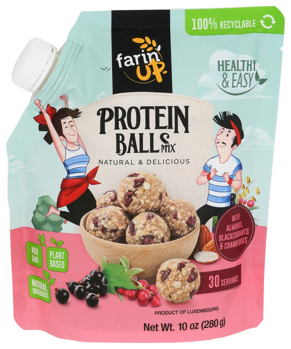 FARIN UP: Fruits Protein Balls Mix, 10 oz