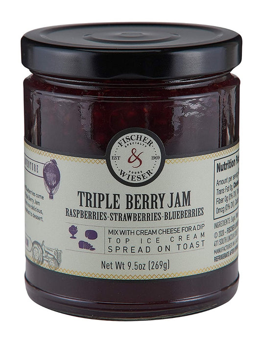 FISCHER & WIESER: Triple Berry Jam, 9.5 oz