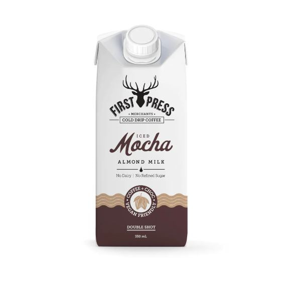 FIRST PRESS MERCHANTS: Iced Mocha Almond Milk, 11.8 fo
