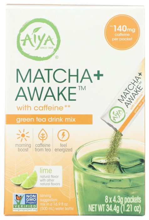 AIYA: Matcha Plus Awake Tea, 1.21 oz