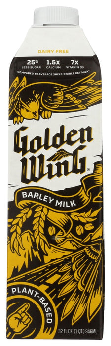 GOLDEN WING: Barley Milk, 32 fo