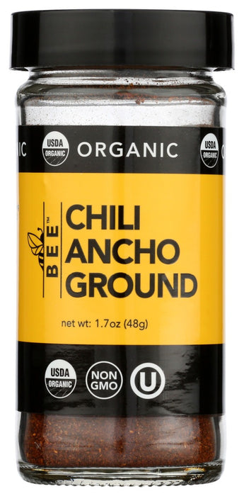 BEESPICES: Organic Chili Ancho Ground, 1.7 oz