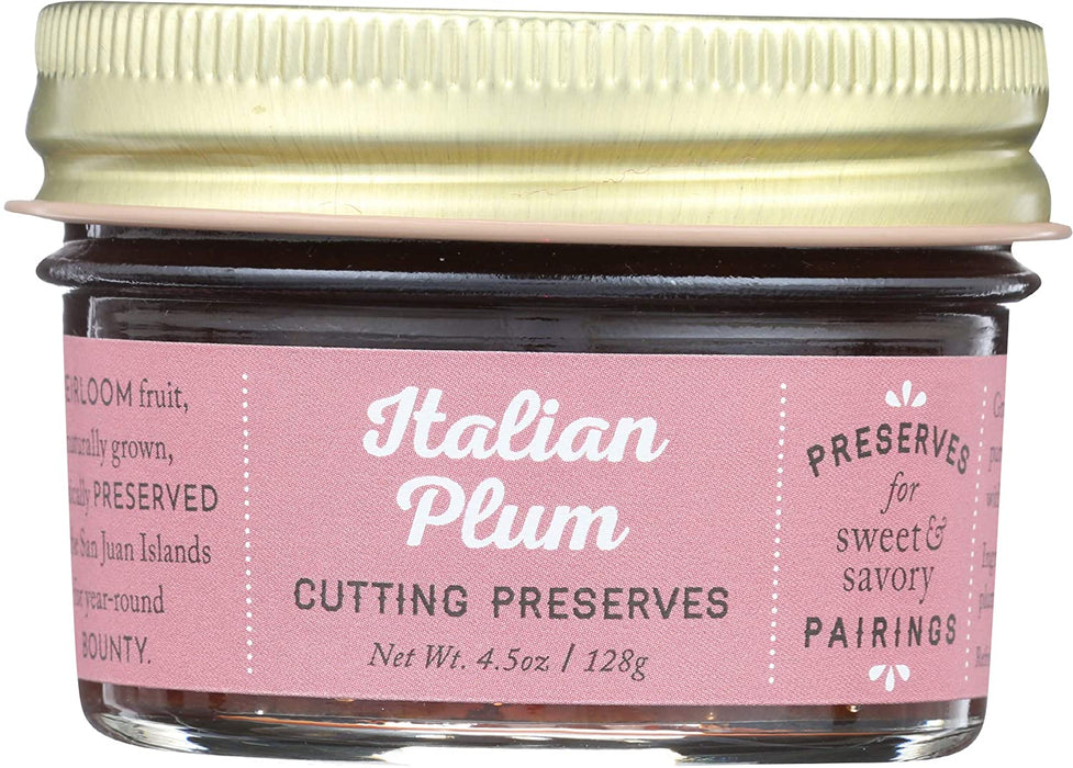 GIRL MEETS DIRT: Italian Plum Cutting Preserves, 4.5 oz