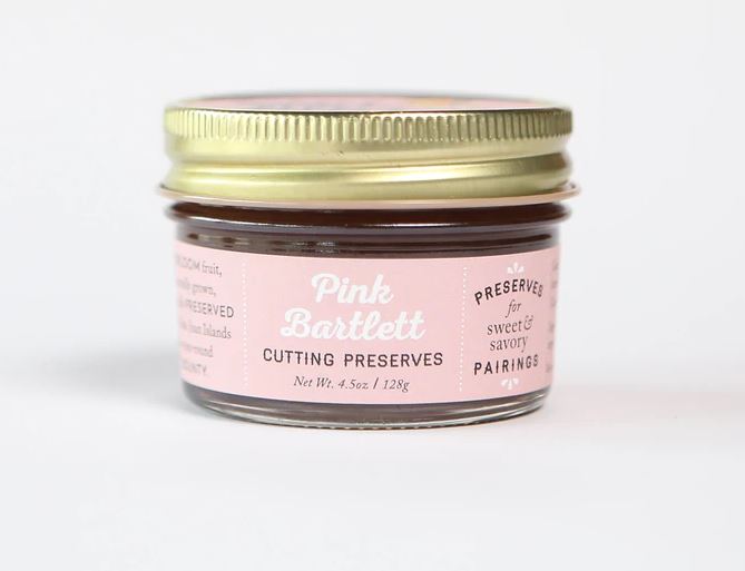 GIRL MEETS DIRT: Pink Bartlett Cutting Preserves, 4.5 oz