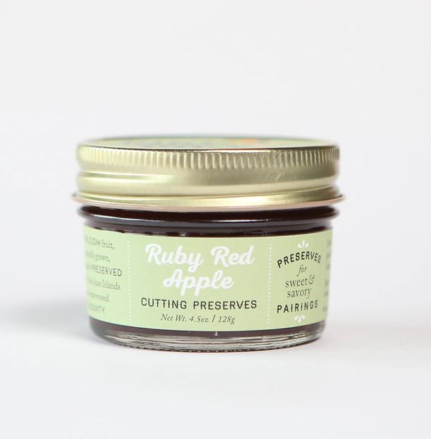 GIRL MEETS DIRT: Ruby Red Apple Preserves, 4.5 oz