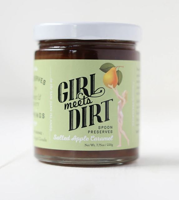 GIRL MEETS DIRT: Salted Apple Caramel Spoon Preserves, 7.75 oz