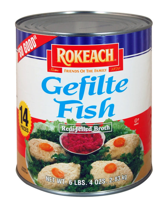 ROKEACH: Gefilte Fish 14 Pc, 6.25 lb