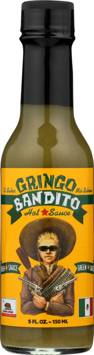 GRINGO BANDITO: Green Habanero Hot Sauce, 5 fo