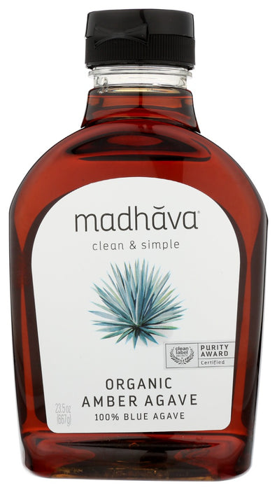 MADHAVA: Organic Amber Agave, 23.5 oz
