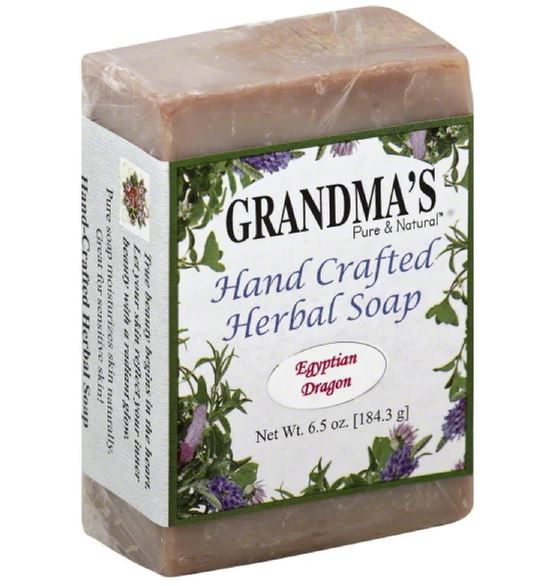 GRANDMAS PURE & NTL: Egyptian Dragon Herbal Soap, 6 oz