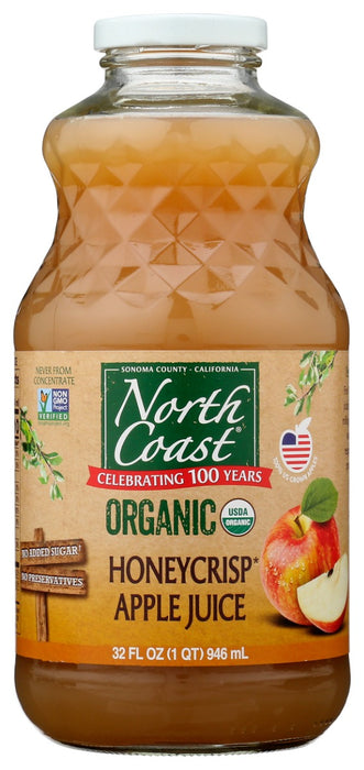 NORTH COAST: Organic Honeycrisp  Juice, 32 fo
