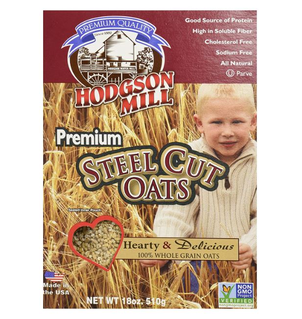 HODGSON MILL: Steel Cut Oats, 18 oz