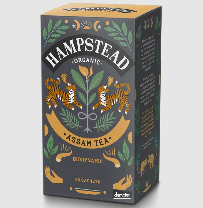 HAMPSTEAD TEA: Organic Assam Tea, 20 bg