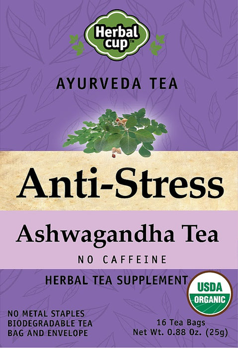 HERBAL CUP: Anti Stress Ashwanganda Tea, 16 bg